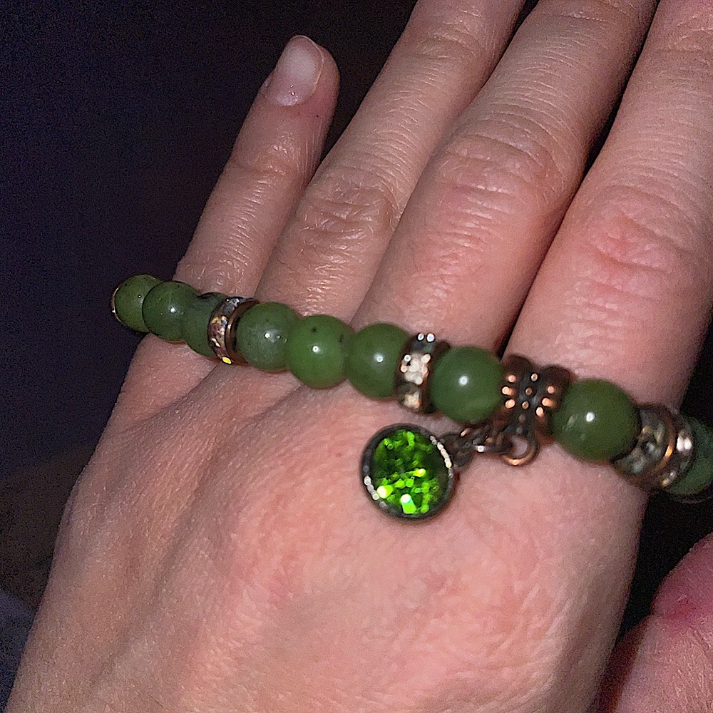 Selling jade bracelet.